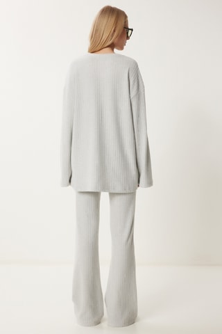 Blouse et pantalon - Gris clair