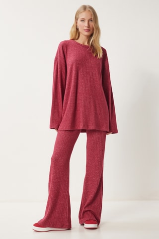 Blouse et pantalon - Rouge