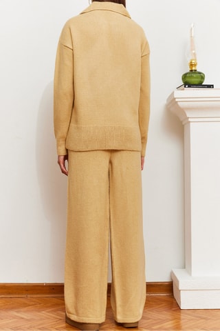 Pull et pantalon - Camel