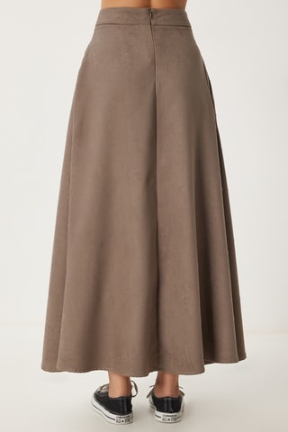 Jupe longue - Taupe