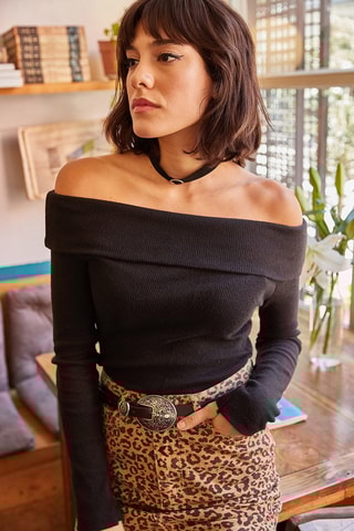 Pull slim - Noir