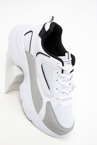 Baskets plateformes - Blanc