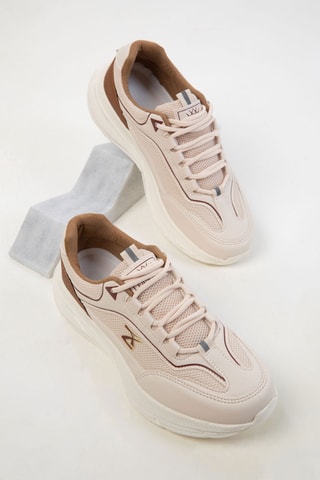 Sneakers plateformes - Beige