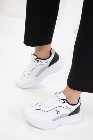 Baskets plateformes - Blanc