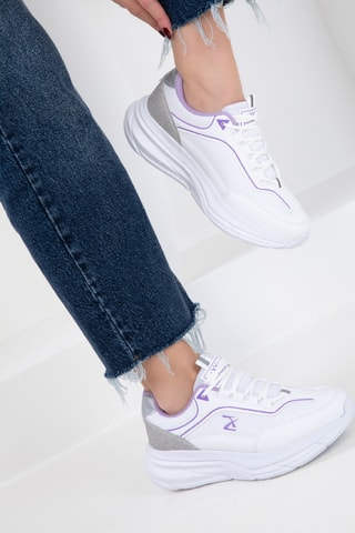 Baskets plateformes - Blanc
