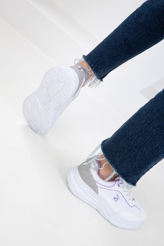 Baskets plateformes - Blanc