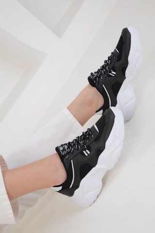 Baskets plateformes - Noir