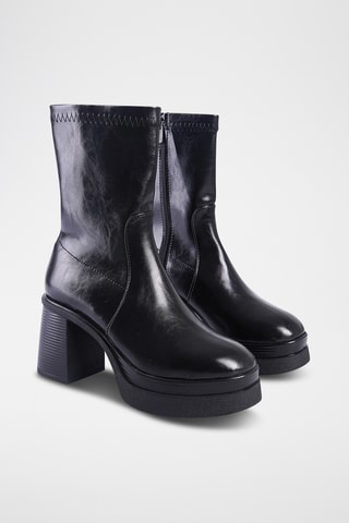 Boots montantes - Noir