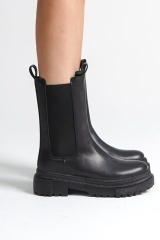 Boots montantes - Noir
