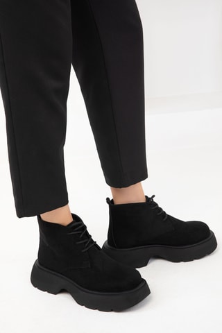 Boots montantes - Noir