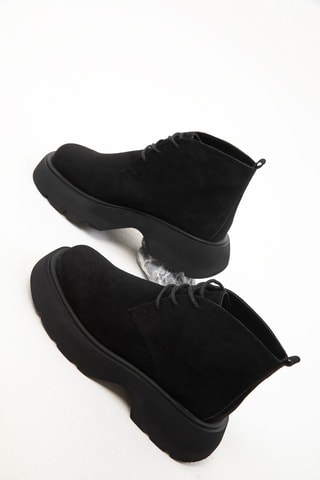 Boots montantes - Noir