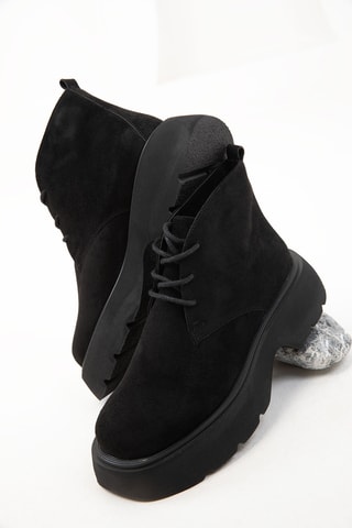 Boots montantes - Noir