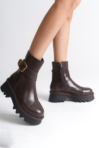 Bottes - Marron