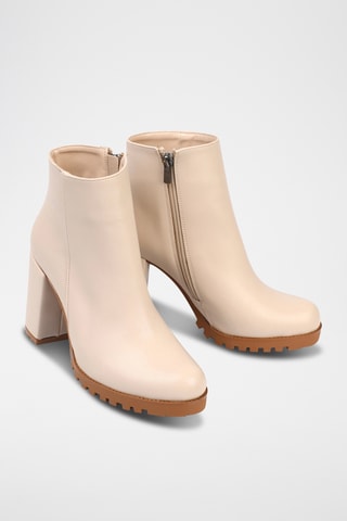Bottines - Beige