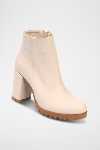 Bottines - Beige