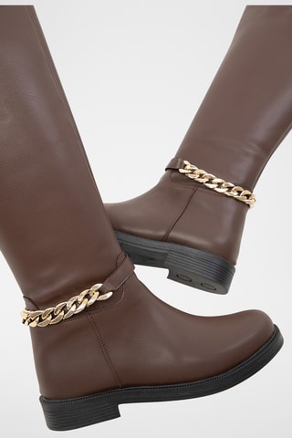 Boots montantes - Marron
