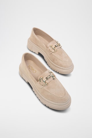 Mocassins plateformes - Beige