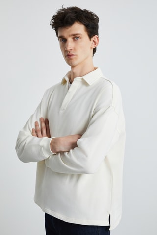Sweat regular - Blanc