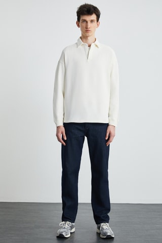 Sweat regular - Blanc