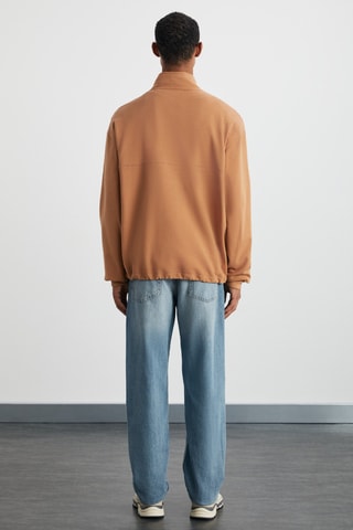 Sweat oversize - Marron