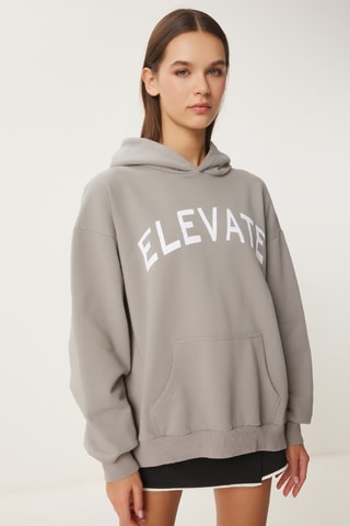 Sweat oversize - Gris
