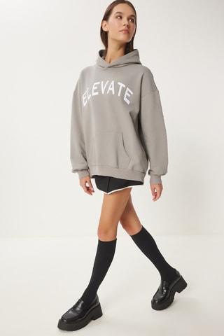 Sweat oversize - Gris