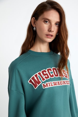Sweat regular - Vert