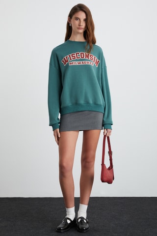 Sweat regular - Vert