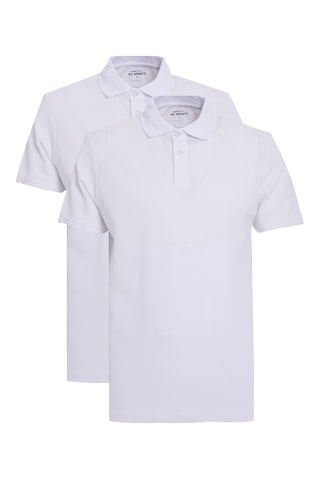 2 polos slim - Blanc