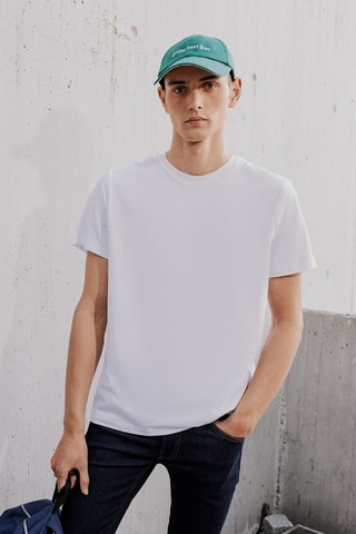 2 t-shirts slim - Blanc