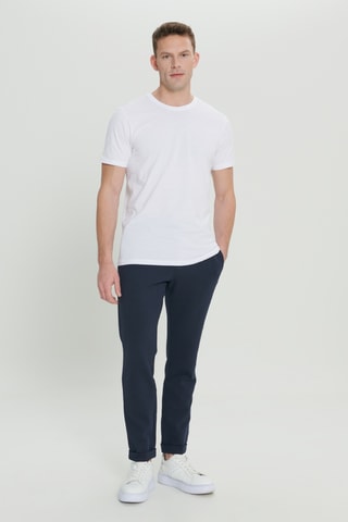 2 t-shirts regular - Noir et blanc
