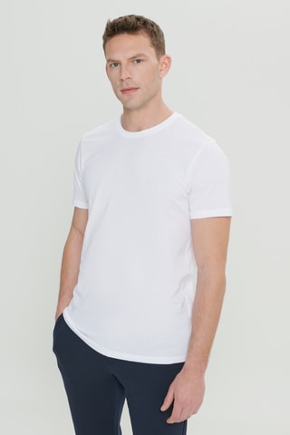 3 t-shirts regular - Noir et blanc