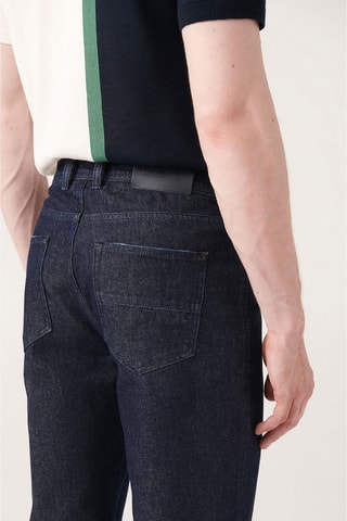 Jean regular - Bleu foncé