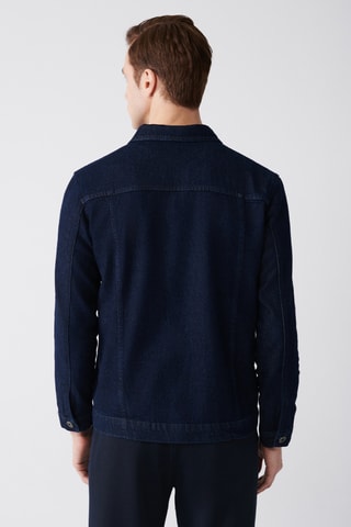 Blouson regular - Bleu foncé