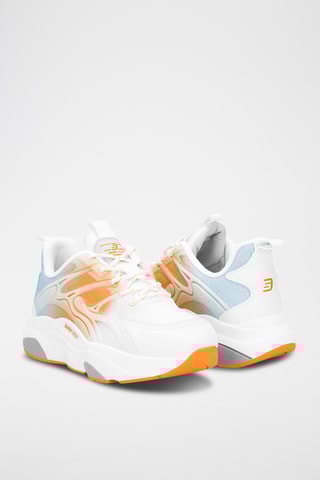 Baskets plateformes - Blanc