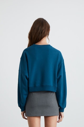 Sweat oversize - Bleu