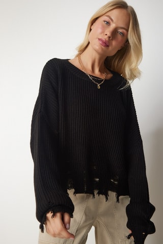 Pull oversize - Noir
