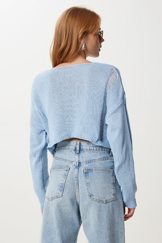 Pull regular - Bleu clair