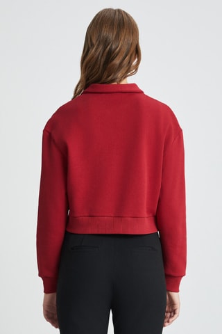 Sweat regular - Rouge