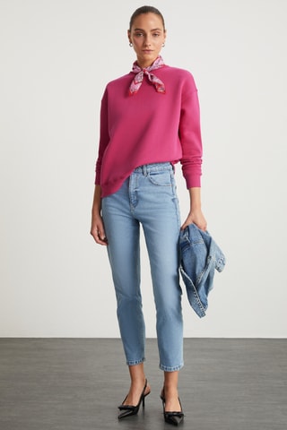 Sweat oversize - Rose