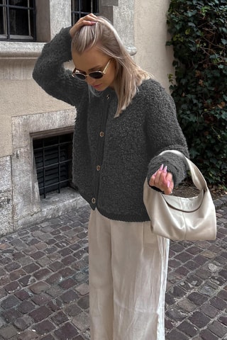 Gilet oversize - Anthracite