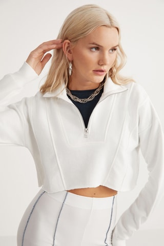 Sweat regular - Blanc