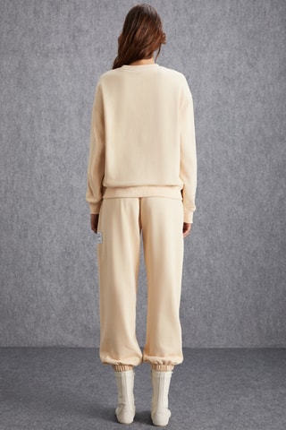 Sweat regular - Crème