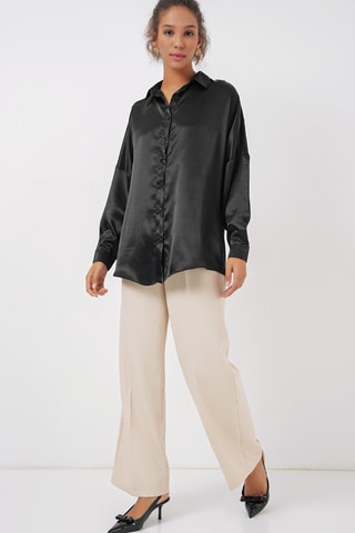 Chemisier oversize - Noir