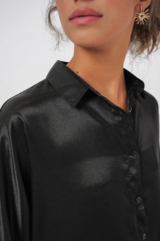 Chemisier oversize - Noir