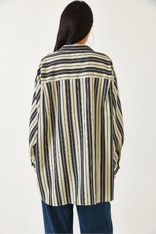 Chemise oversize - Beige