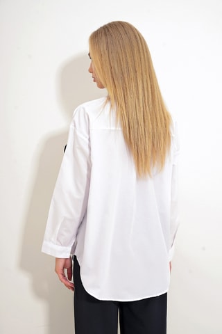 Chemise oversize - Blanc
