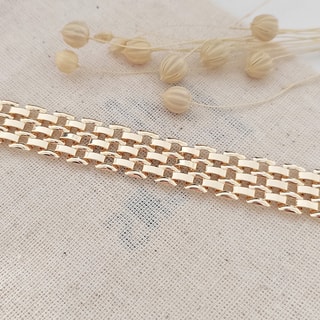 Bracelet - Laiton plaqué or