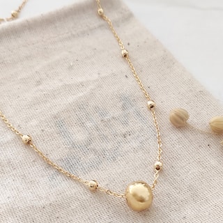 Collier - Laiton plaqué or