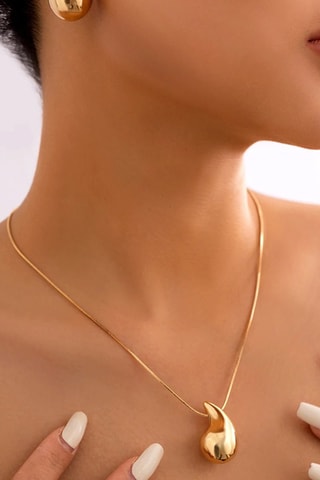 Collier Doré rose